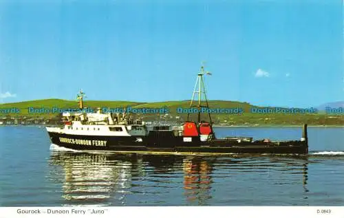 R123733 Gourock Dunoon Ferry Juno. Dennis