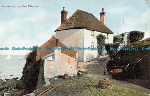 R123788 Cottage by the Sea. Paignton. J. H. German