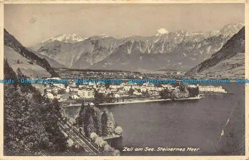 R124559 Zell am See. Steinernes Meer. 1936