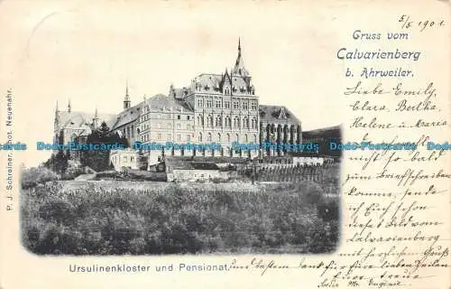 R123280 Ursulinenkloster und Pensionat. P. J. Schreiner