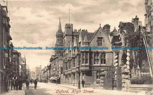 R123903 Oxford. High Street. Frith. 1909