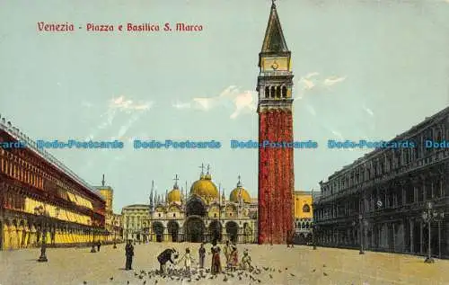R124920 Venezia. Piazza e Basilica S. Marco