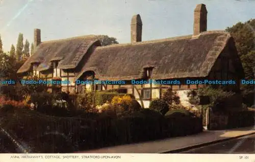 R124685 Anne Hathaways Cottage. Schrot. Stratford Upon Avon. Jarrold. RP