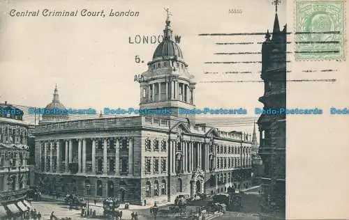 R124043 Zentrales Strafgericht. London. Valentinstag. Nr 55155. 1911