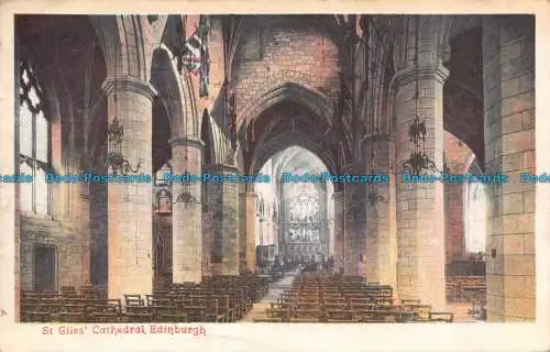 R124757 St. Giles Cathedral. Edinburgh. Callisto. 1910