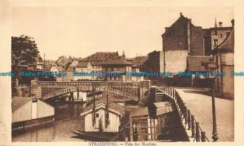 R124085 Straßburg. Pres des Moulins. Felix Luib