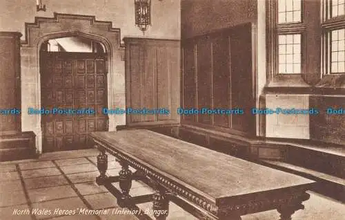 R125097 North Wales Heroes Memorial Interieur. Bangor