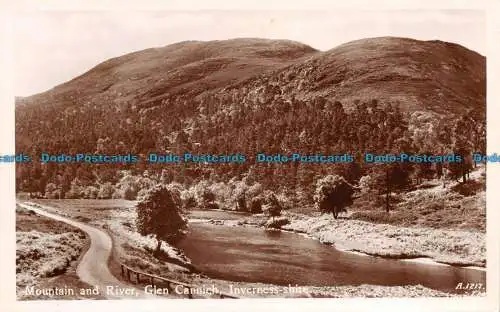 R125328 Berg und Fluss. Glen Cannich Inverness Shire. Weiß. Best of All