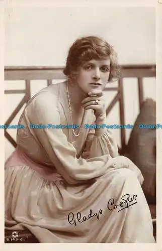 R125453 Gladys Cooper. Drehbar. RP