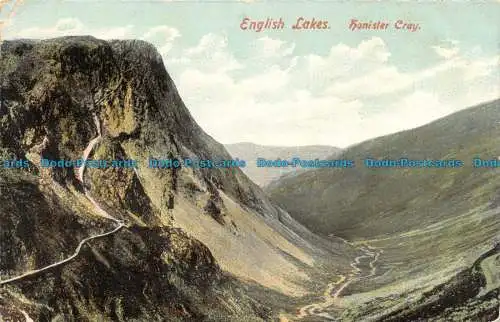 R125524 English Lakes. Honister Crag. E.S. London. 1906