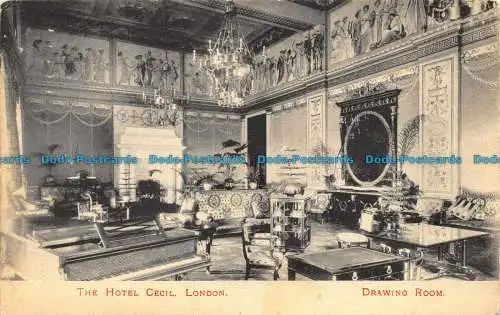 R125662 The Hotel Cecil. London. Salon. 1922