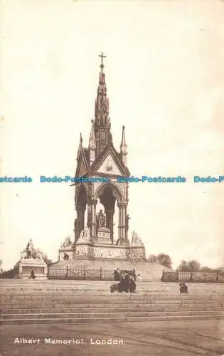 R125952 Albert Memorial. London. Nationale