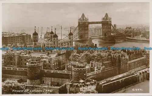 R125961 Tower of London. Valentinstag. Nr. G.9471. RP