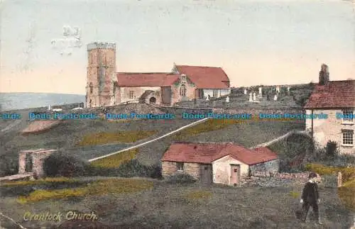 R141166 Crantock Kirche. Hartnolls Serie. 1904