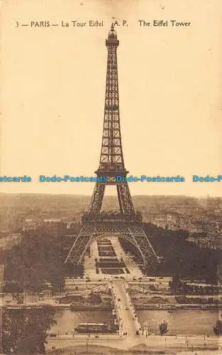 R141188 Paris. Der Eiffelturm. A. Papeghin