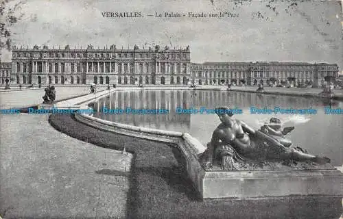 R142795 Versailles. Le Palais. Facade sur le Parc. Cosse. 1913