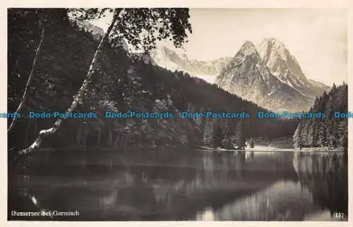 R142163 Riessersee bei Garmisch. Rudolf Rudolphi. Bill Hopkins Collection