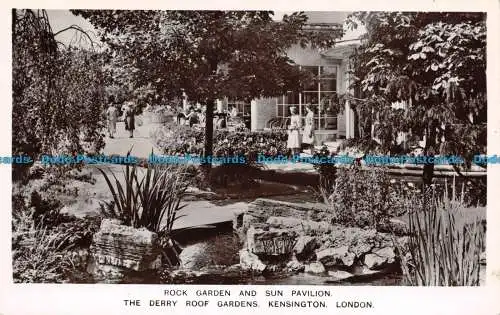 R140759 Steingarten- und Sonnenpavillon. The Derry Roof Gardens. Kensington. London