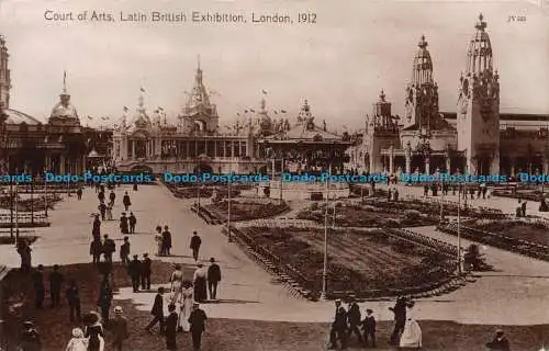 R140771 Court of Arts. Latein-Britische Ausstellung. London. 1912. Valentine