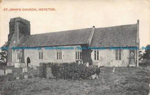 R142288 Johanneskirche. Hoveton. Serie Jarrolds. 1910