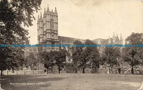 R141446 Westminster Abbey. London. Dennis. 1918