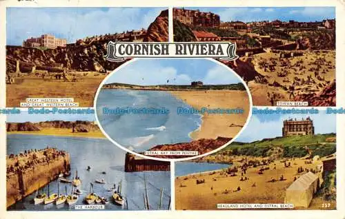 R143079 Cornish Riviera. 1959. Multi View