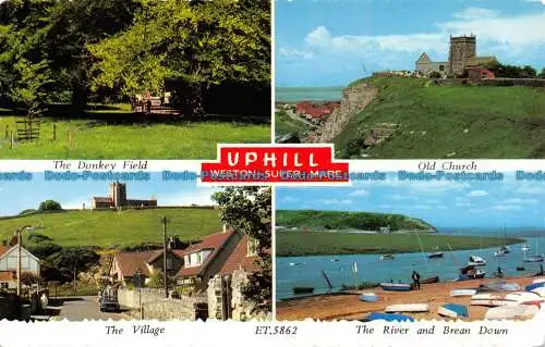 R143602 bergauf. Weston Super Mare. Bamforth. Multi View