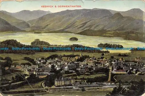 R142599 Keswick und Derwentwater. Serie Star. D. und D. 1907