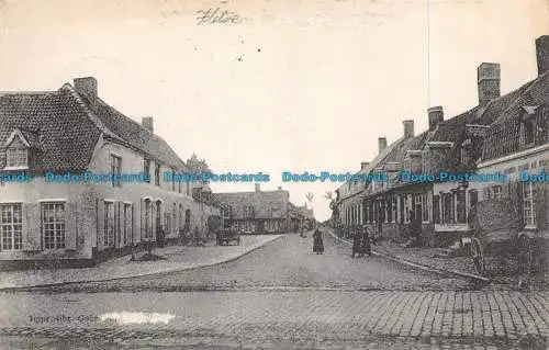 R141734 unbekannter Ort. Straße. Häuser. Straße. Impr. Edia. 1916