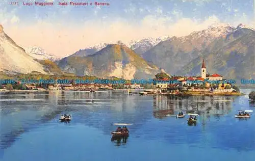 R141745 Lago Maggiore. Isola Pescatori e Baveno. D. Menapace