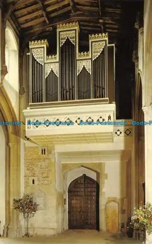 R143331 Die Orgel. Marienkirche. Dedham