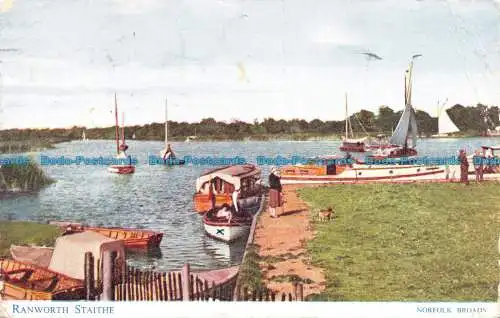 R142639 Ranworth Staithe. Lachs. Kamerafarbe. 1956