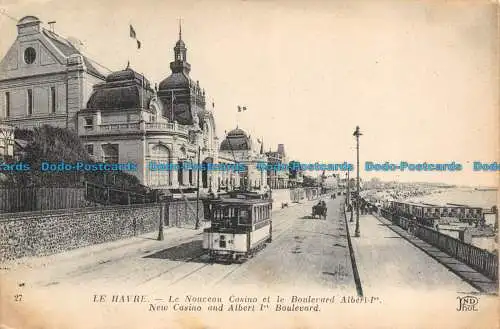 R142676 Le Havre. New Casino an Albert 1st Boulevard. ND. Fot. Neurdein
