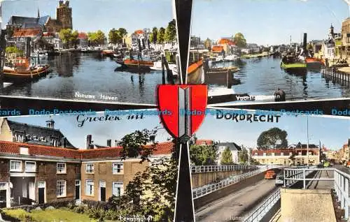 R143378 Groeten uit Dordrecht. Gebr. Spanjersberg. Multi View. 1960