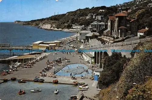 R143696 Ventnor I.W. Blick nach Westen. Nahe. 1969