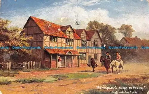 R143417 Shakespeares House in Henley St. Stratford on Avon. S. Hildesheimer. Nr.