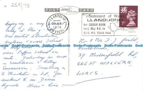 R143850 Synchronant Pass. Penmaenmawr. Dennis. 1978