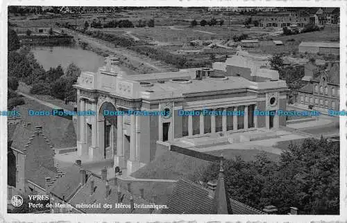 R165033 Ypern. Porte de Menin Memorial Heros Britanniques. Ern. Thill. Nels