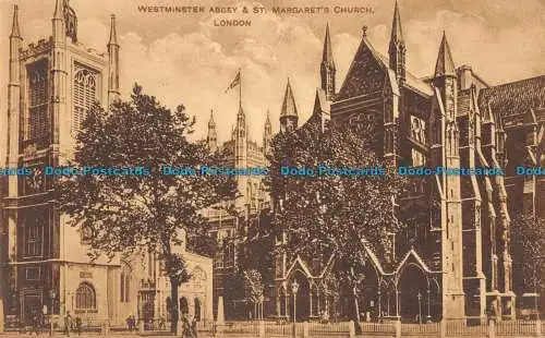 R165112 Westminster Abbey und St. Margarets Church. London