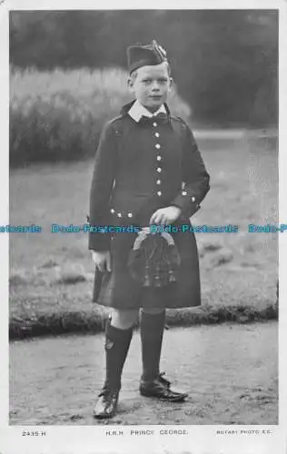 R163929 H.R.H. Prince George. Drehbar. 1911