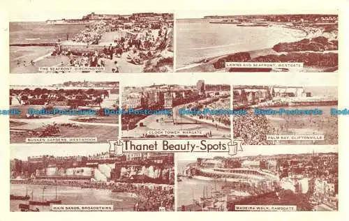 R165128 Thanet Beauty Spots. Mehrfachansicht. A.H. und S. Paragon