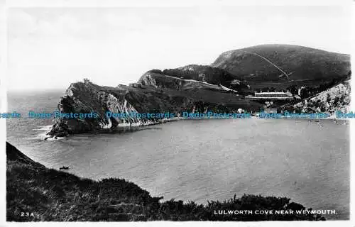 R165193 Lulworth Cove nahe Weymouth. Excel. RP. 1947