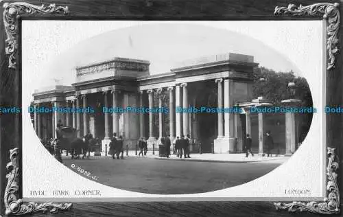 R164754 Hyde Park Corner. London. Drehbar. 1910