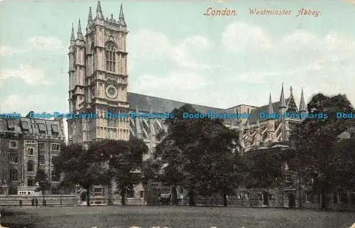 R164757 London. Westminster Abbey. E.S. London