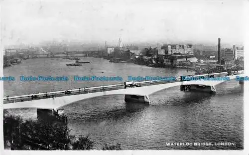 R164782 Waterloo Bridge. London. M. und L. National. 1954