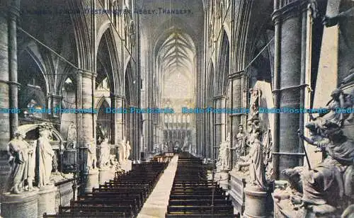 R165241 London. Westminster Abbey. Transept. Photochrom. Celesque