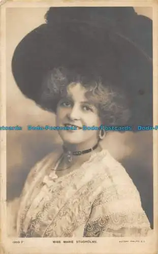 R164083 Miss Marie Studholme. Drehbar. 1905