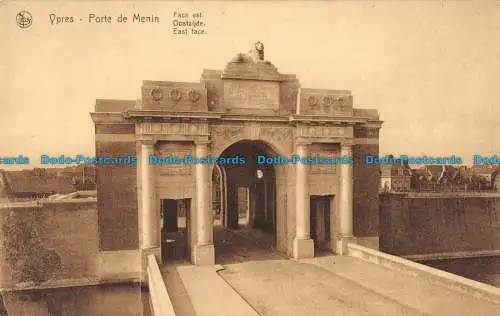 R164837 Ypern. Porte de Menin. Ostwand. Ern. Thill. Nels