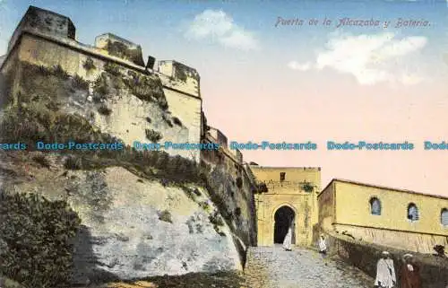 R165294 Puerta de la Alcazaba u Bateria. Benzaquen