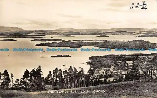 R165349 Die Inseln. Luss. Loch Lomond